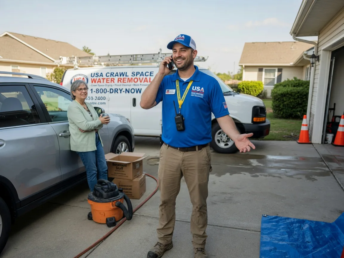 Crawl Space Water Removal Winchester, KS FAQs